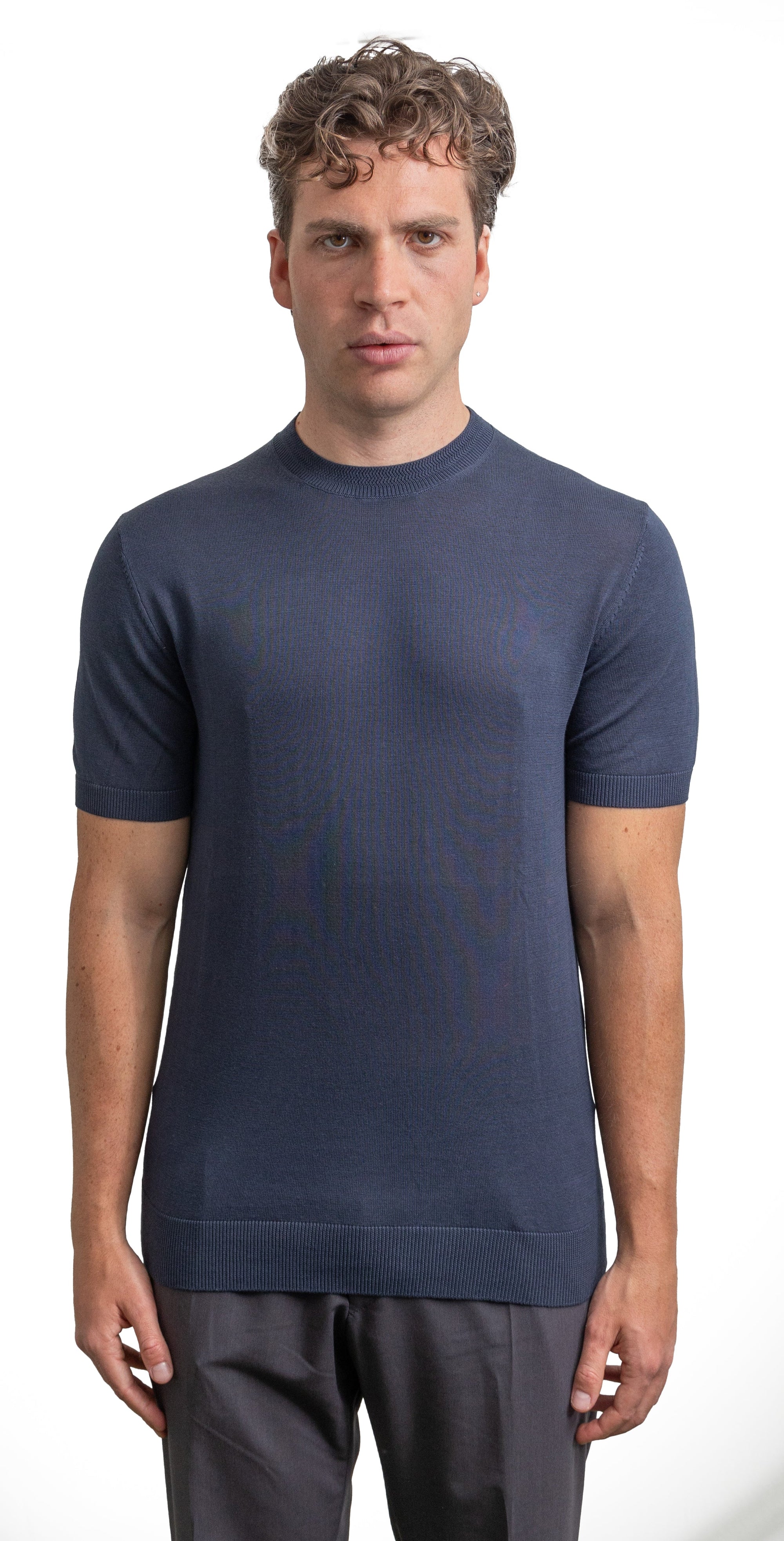 MAGLIERIA IN 100%COTONE EXTRAFINE