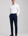 Pantalone  sartoriale con fibbia di  regolazione laterale