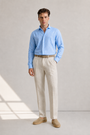 Pantalone in puro lino dal taglio comodo