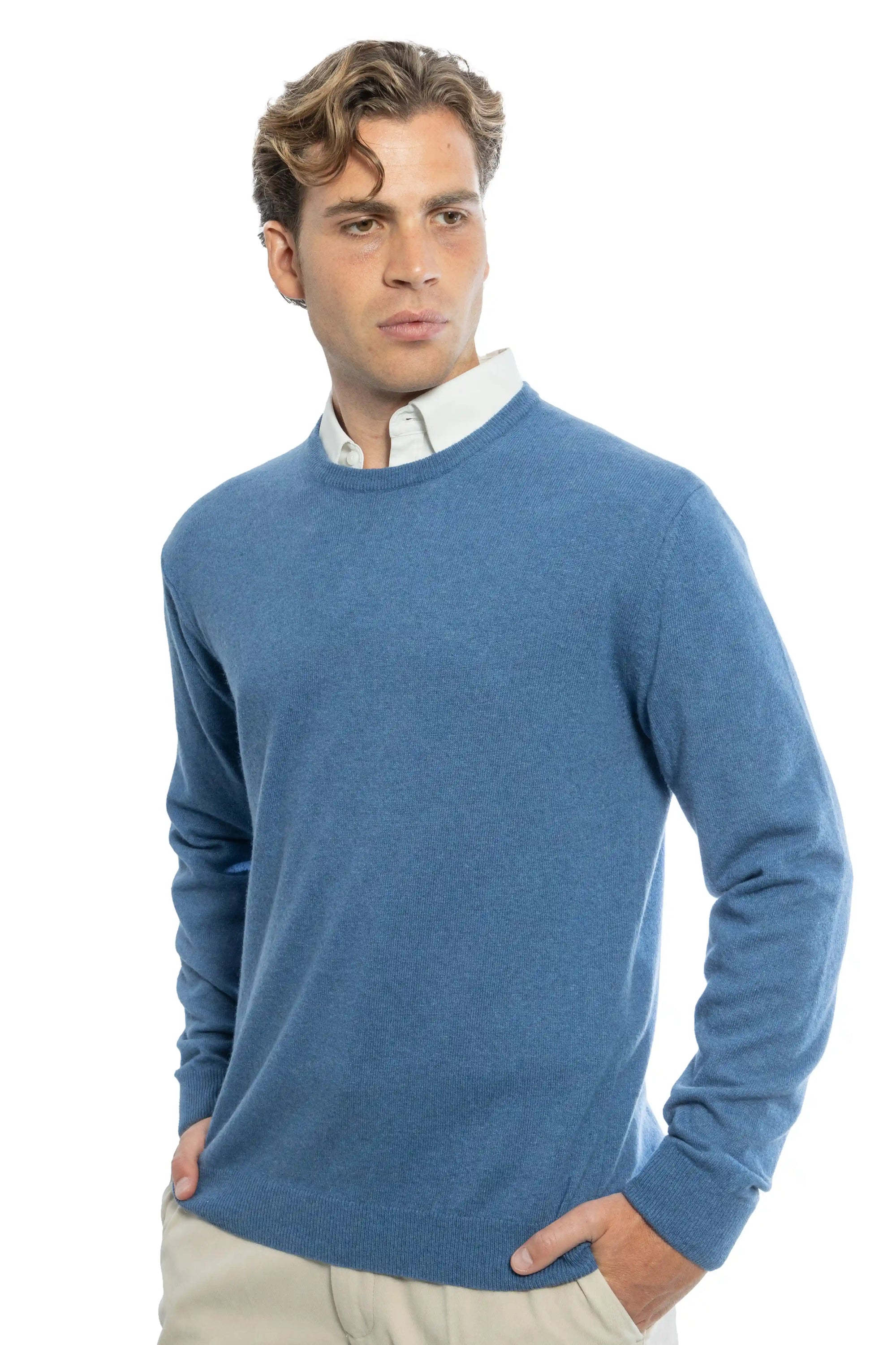 Girocollo in Lana e Cashmere