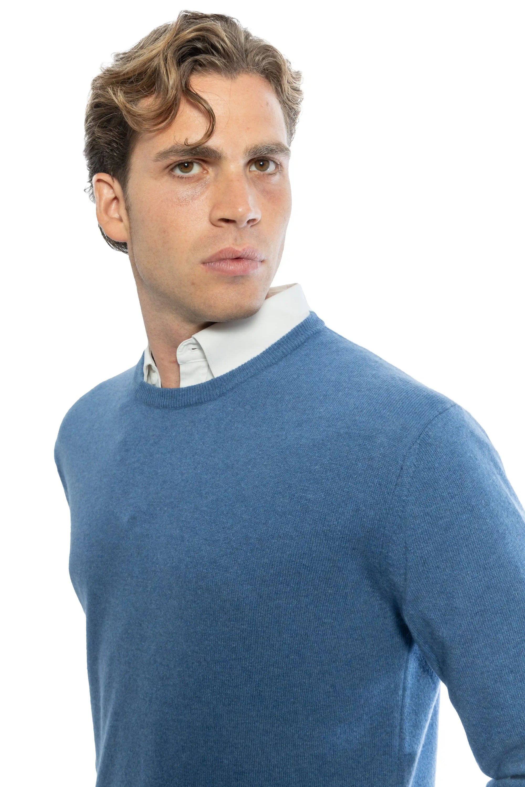 Girocollo in Lana e Cashmere