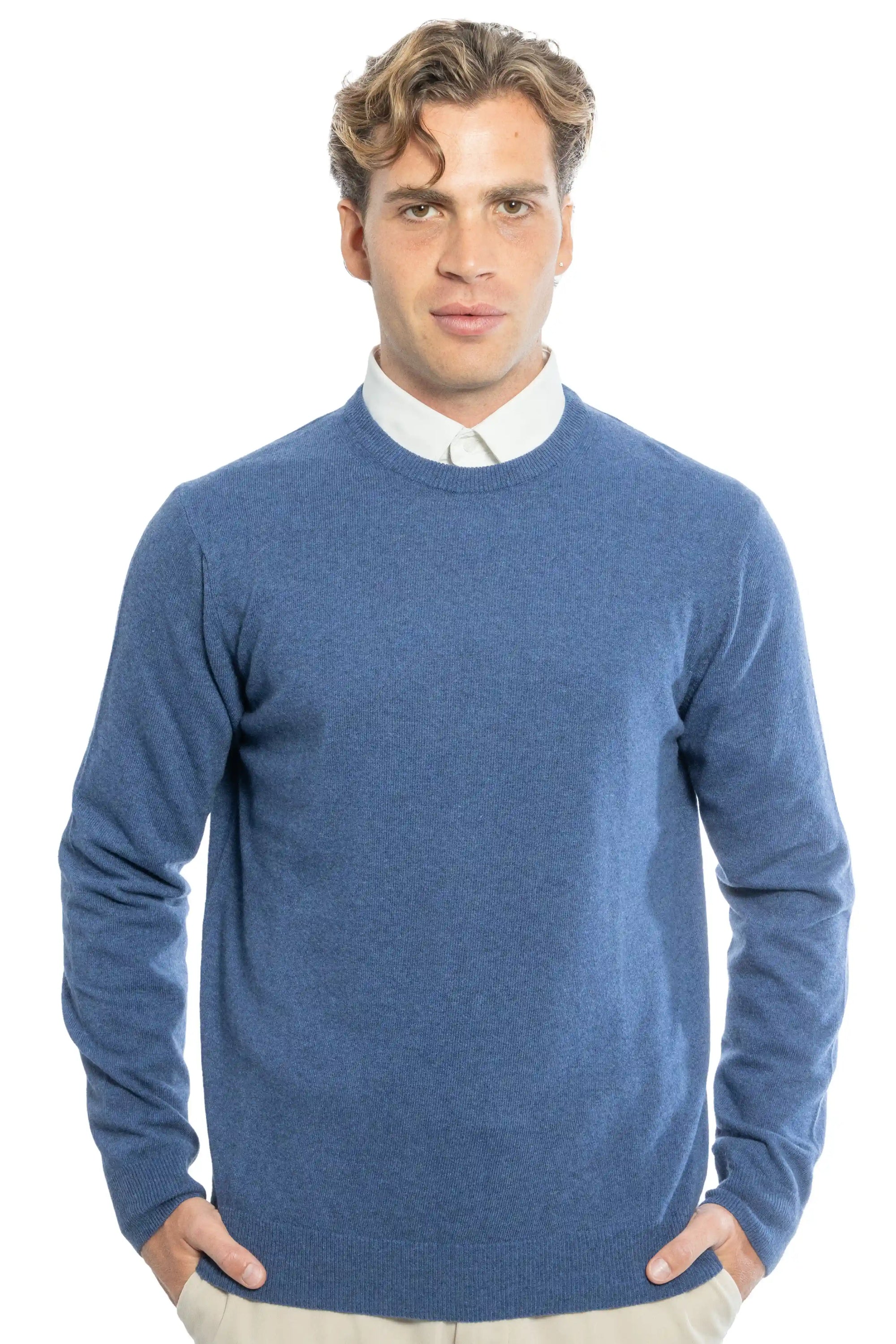 Girocollo in Lana e Cashmere