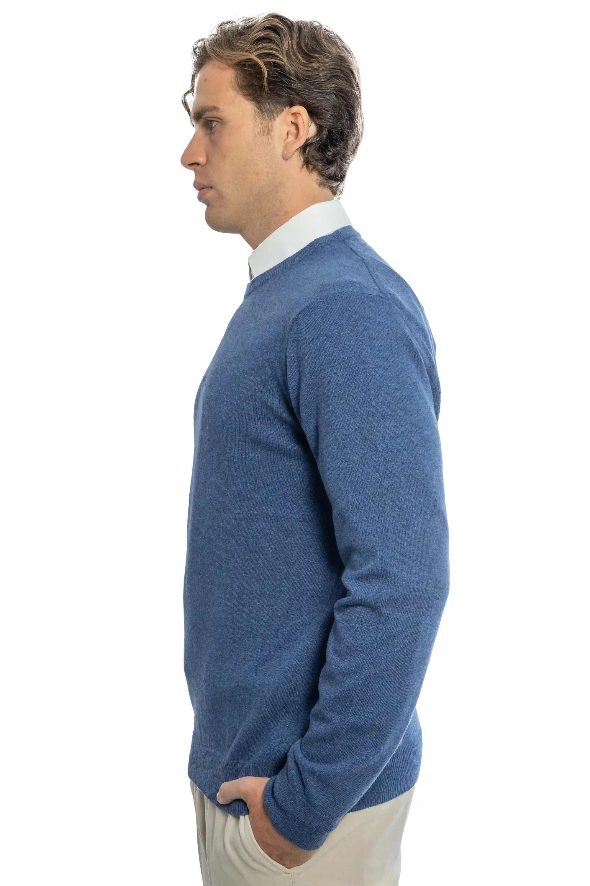 Girocollo in Lana e Cashmere