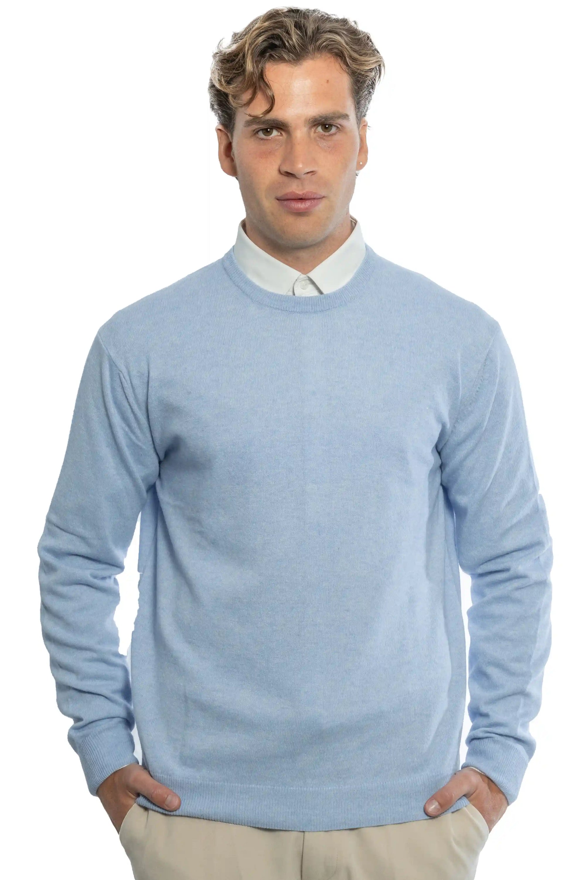 Girocollo in Lana e Cashmere