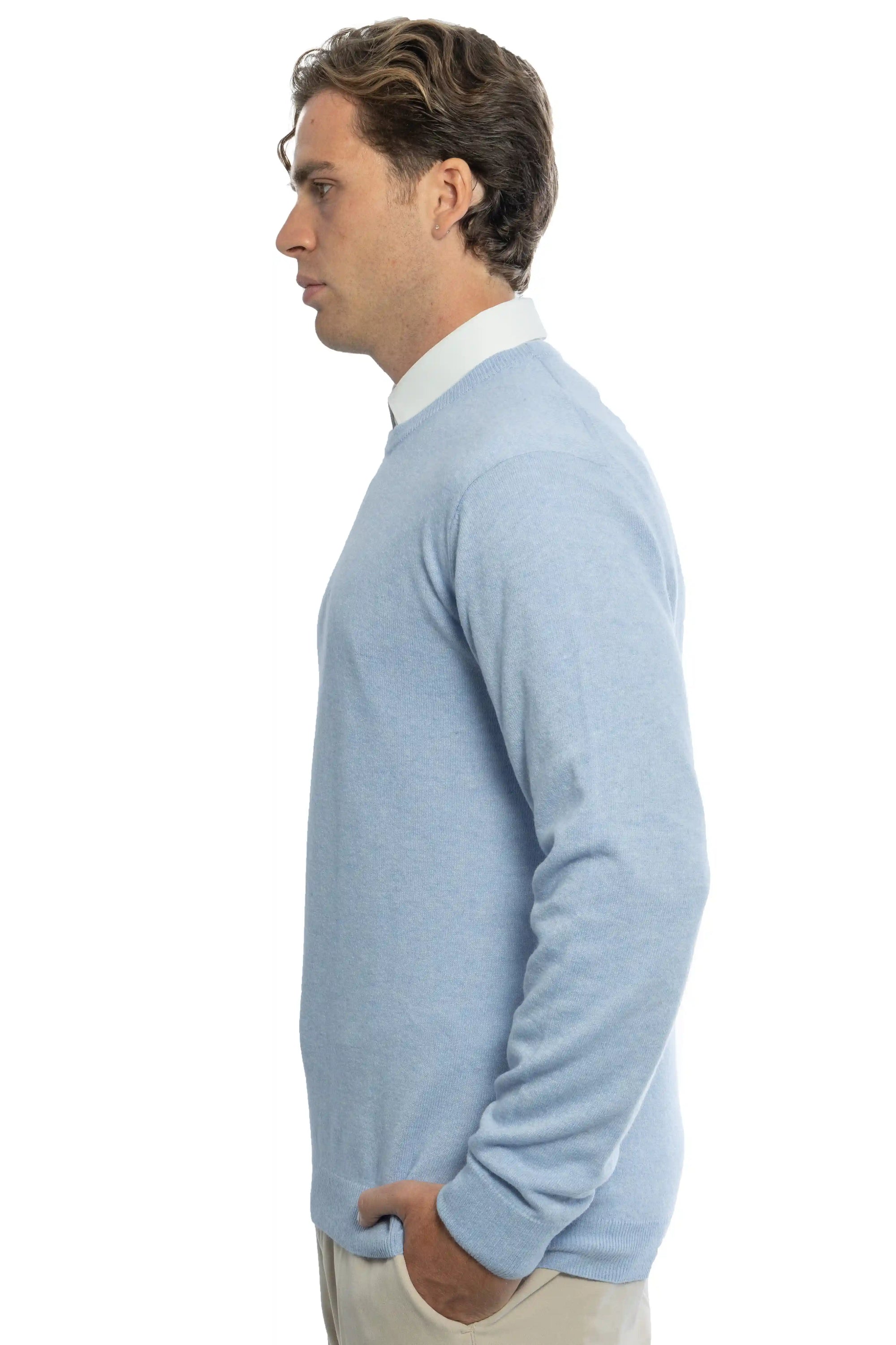 Girocollo in Lana e Cashmere