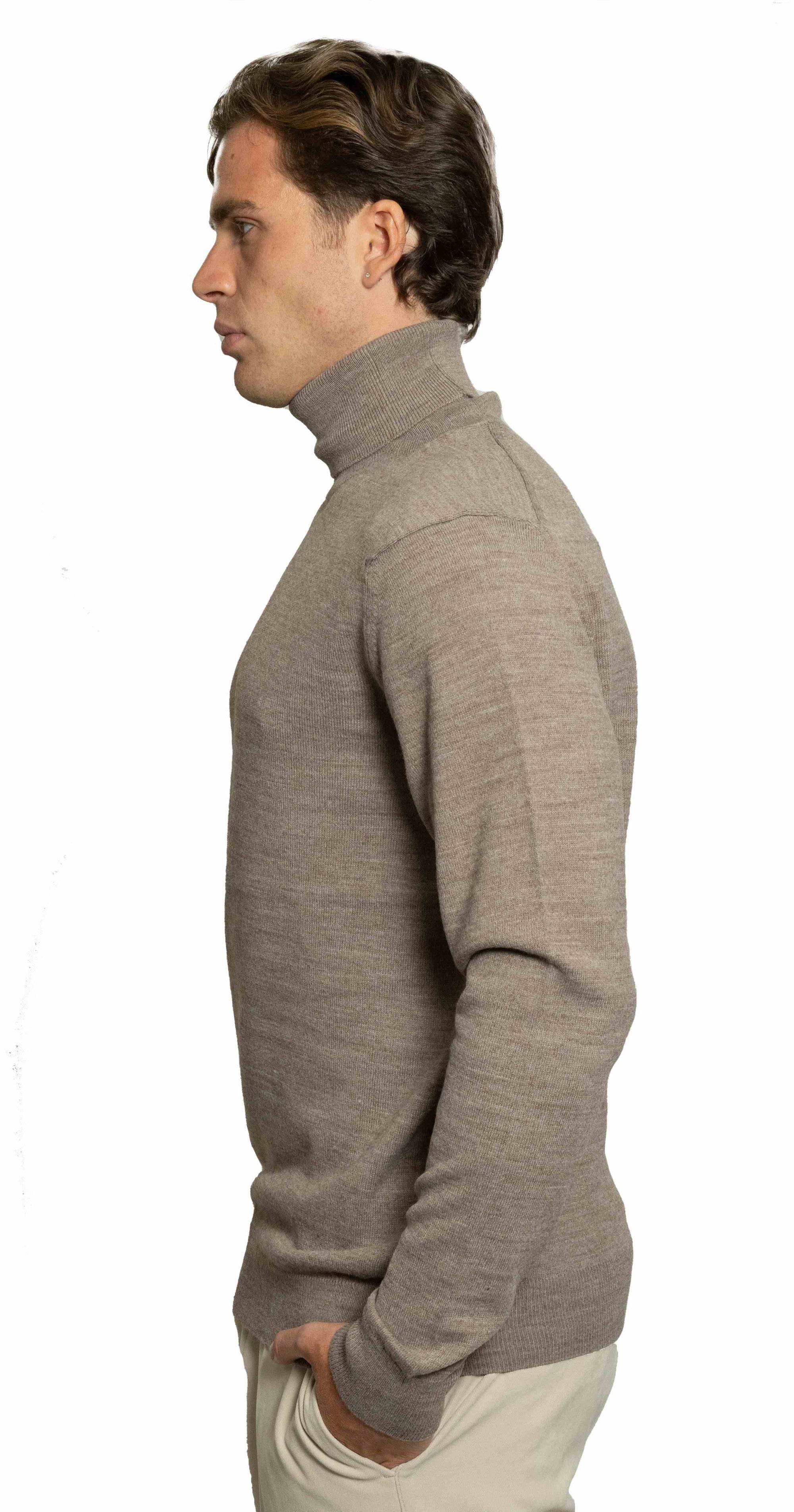 Dolcevita in Lana Merinos con finiture satoriali