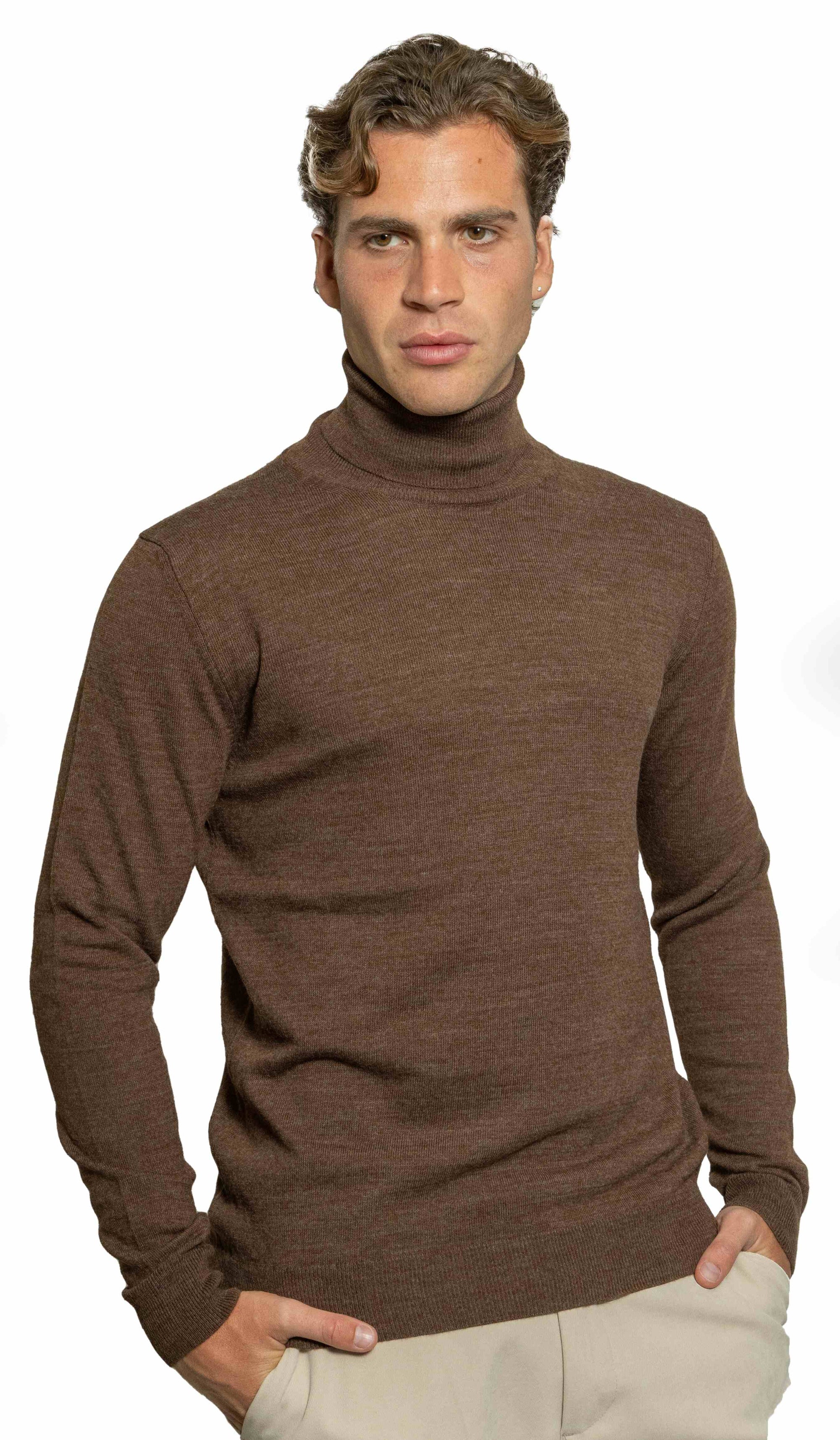 Dolcevita in Lana Merinos con finiture satoriali