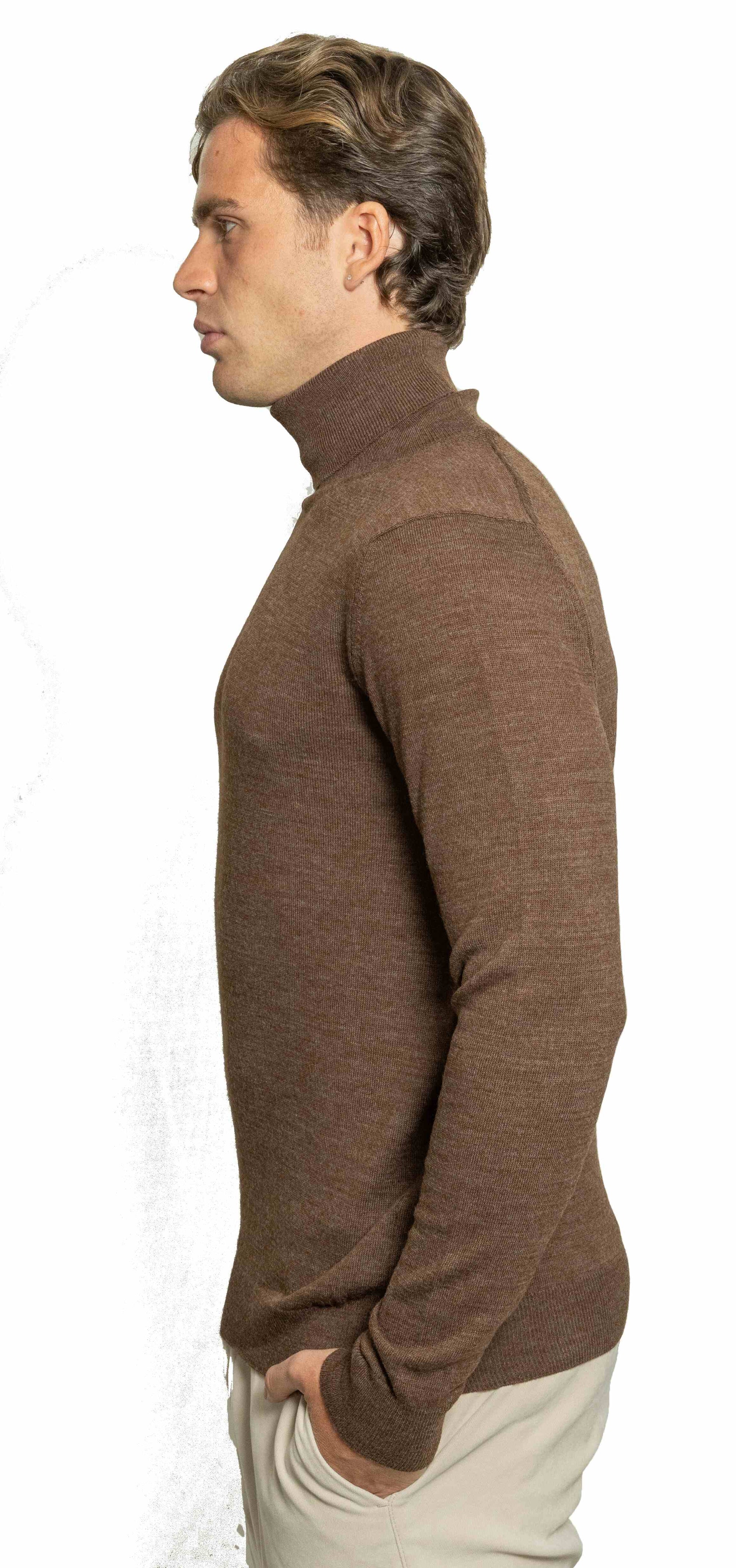 Dolcevita in Lana Merinos con finiture satoriali