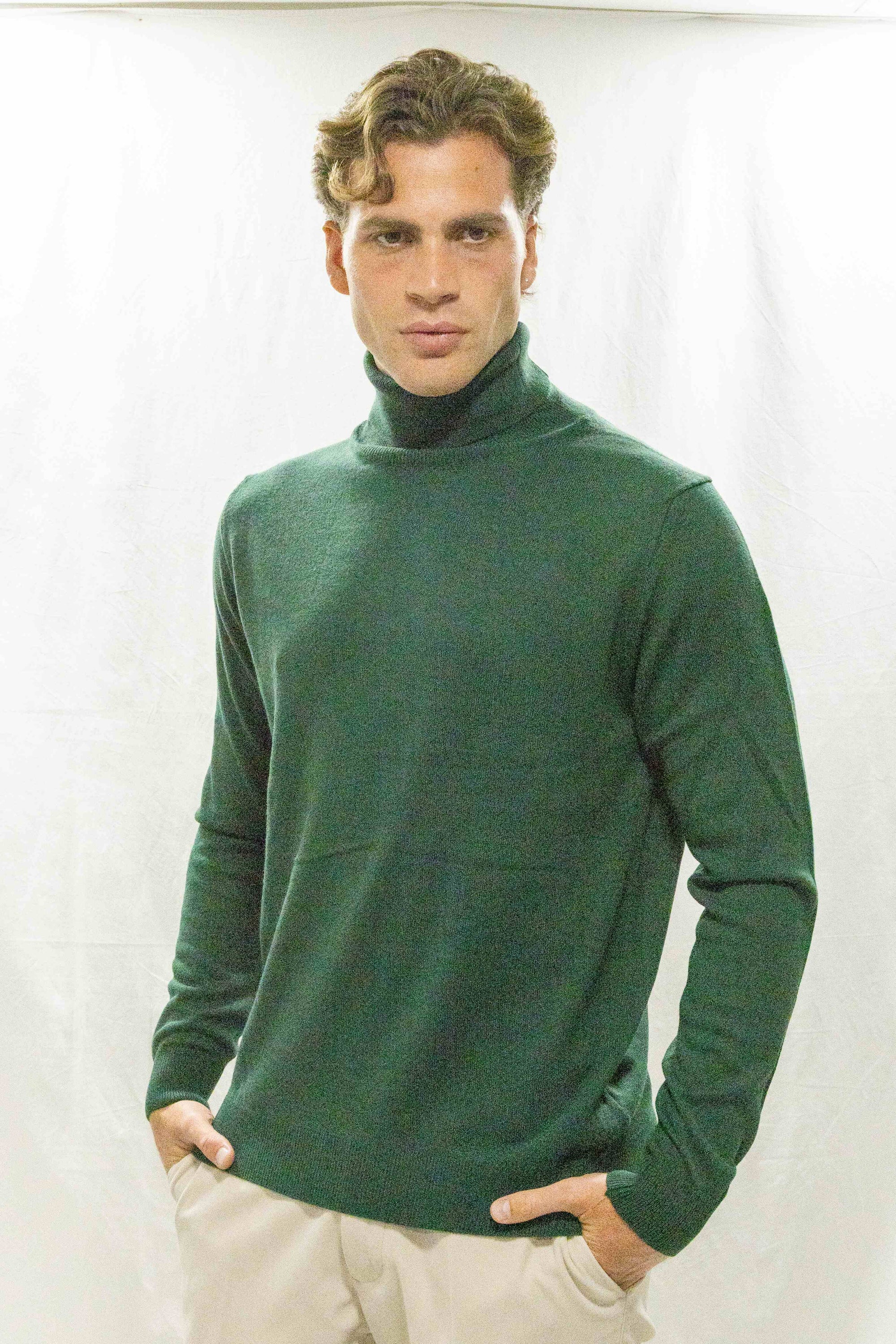 Dolcevita in Lana Merinos con finiture satoriali