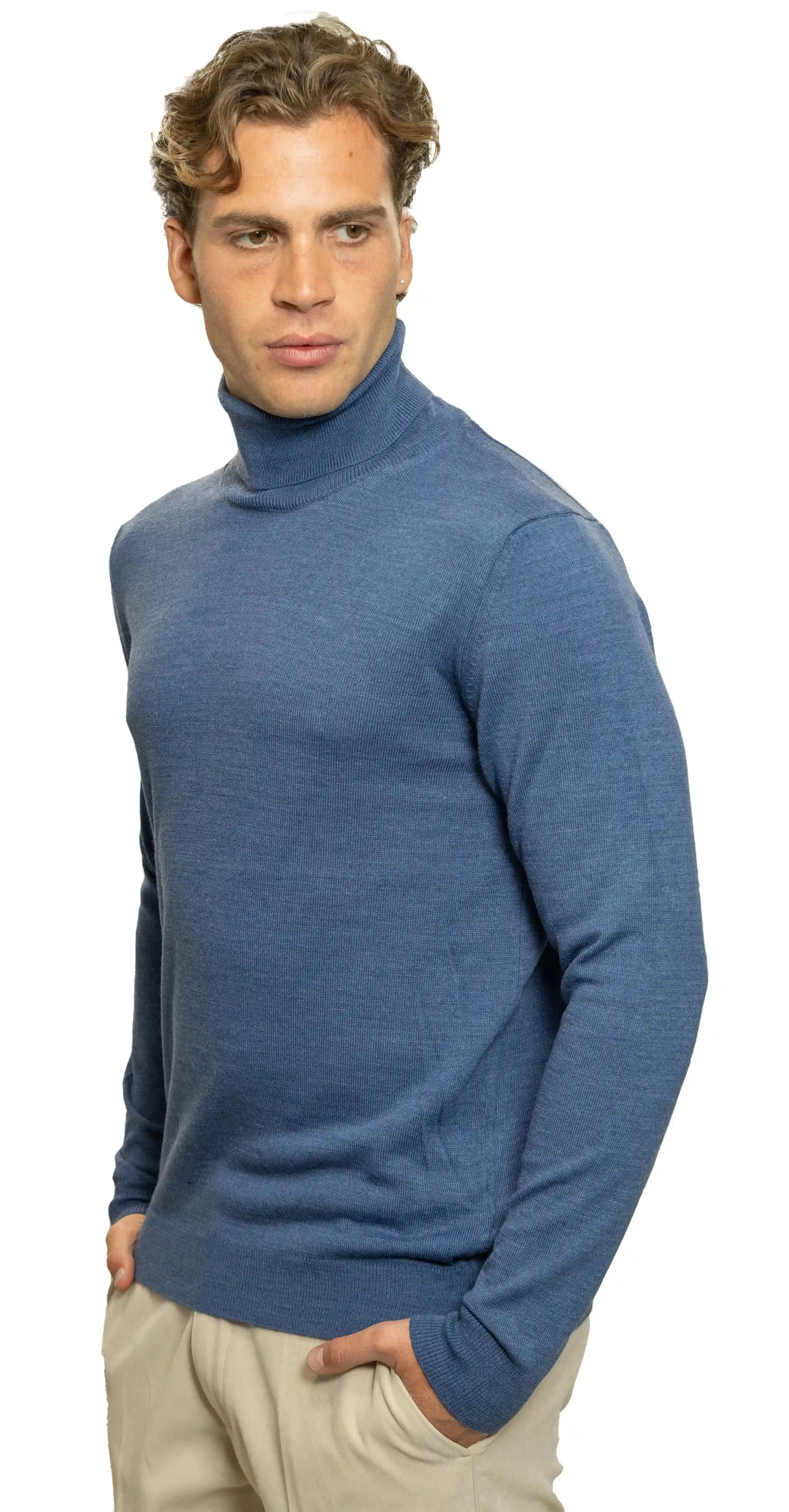 Dolcevita in Lana Merinos con finiture satoriali