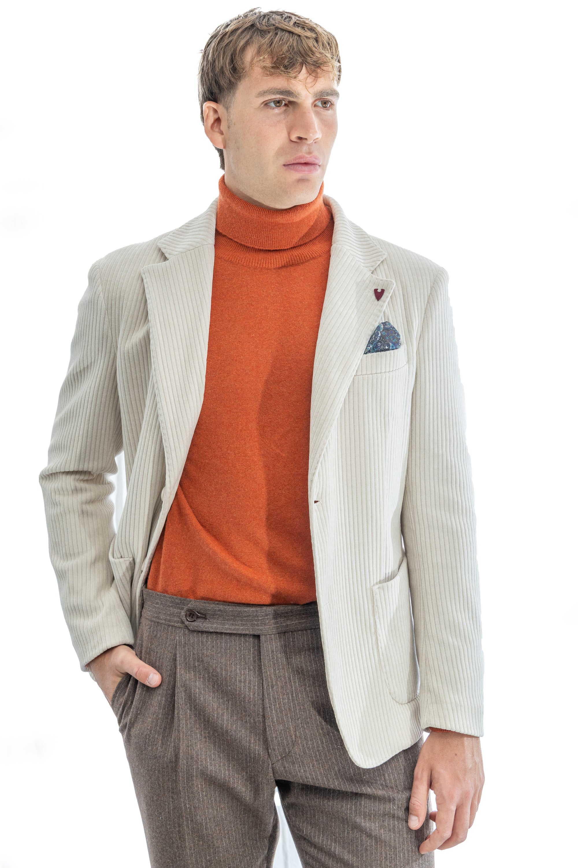 GIACCA IN VELLUTO 100 RIGHE