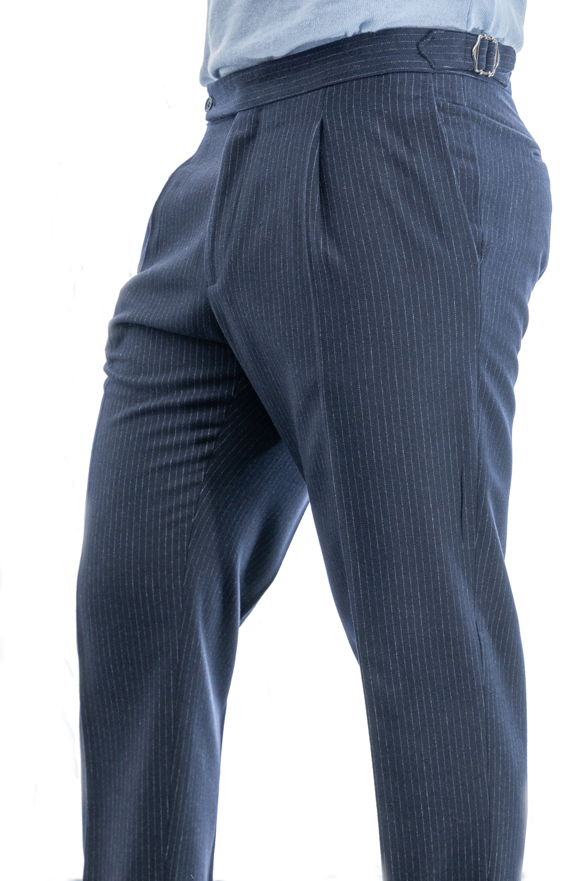 PANTALONE CON FIBIA DI REGOLAZIONE